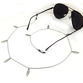 Glasses chain chuỗi lá dây đeo gọng kính chống trượt