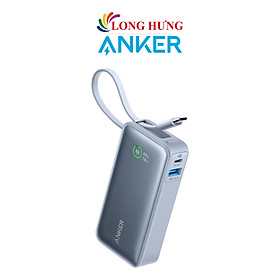 Sạc dự phòng Anker Nano Power Bank 1USB 1Type-C 30W 10000 mAh A1259 - Hàng chính hãng