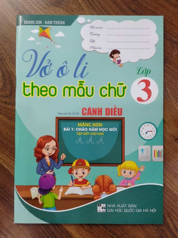 Sách - Vở Ô Li Theo Mẫu Chữ Lớp 3 (Bám Sát Bộ SGK Cánh Diều)