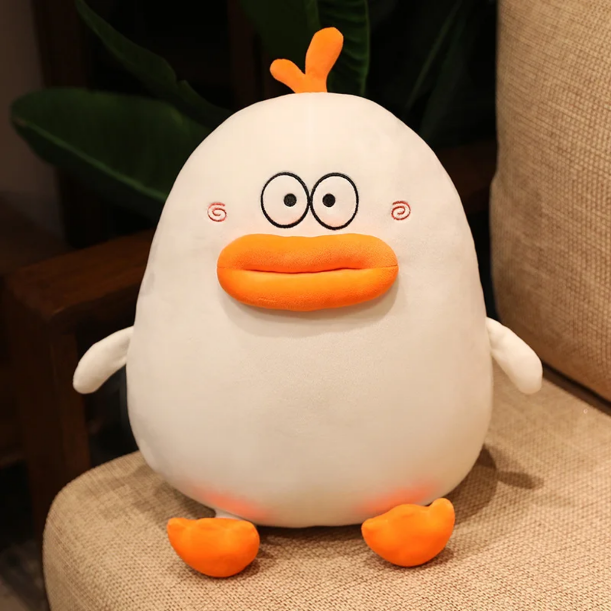 Thú Nhồi Bông Vịt Ngộ Nghĩnh Value Toys 30cm Cho Bé