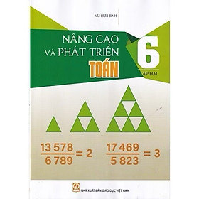 ￼Sách - Nâng Cao Và Phát Triển Toán 6  Tập 2
