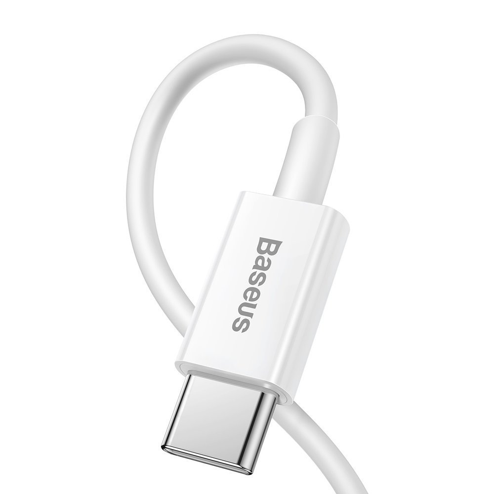 Cáp sạc nhanh PD20W Baseus dây tròn kết nối Type-C sang iPhone dài 100CM - Hàng chính hãng