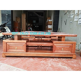 Kệ tivi gỗ xoan đào