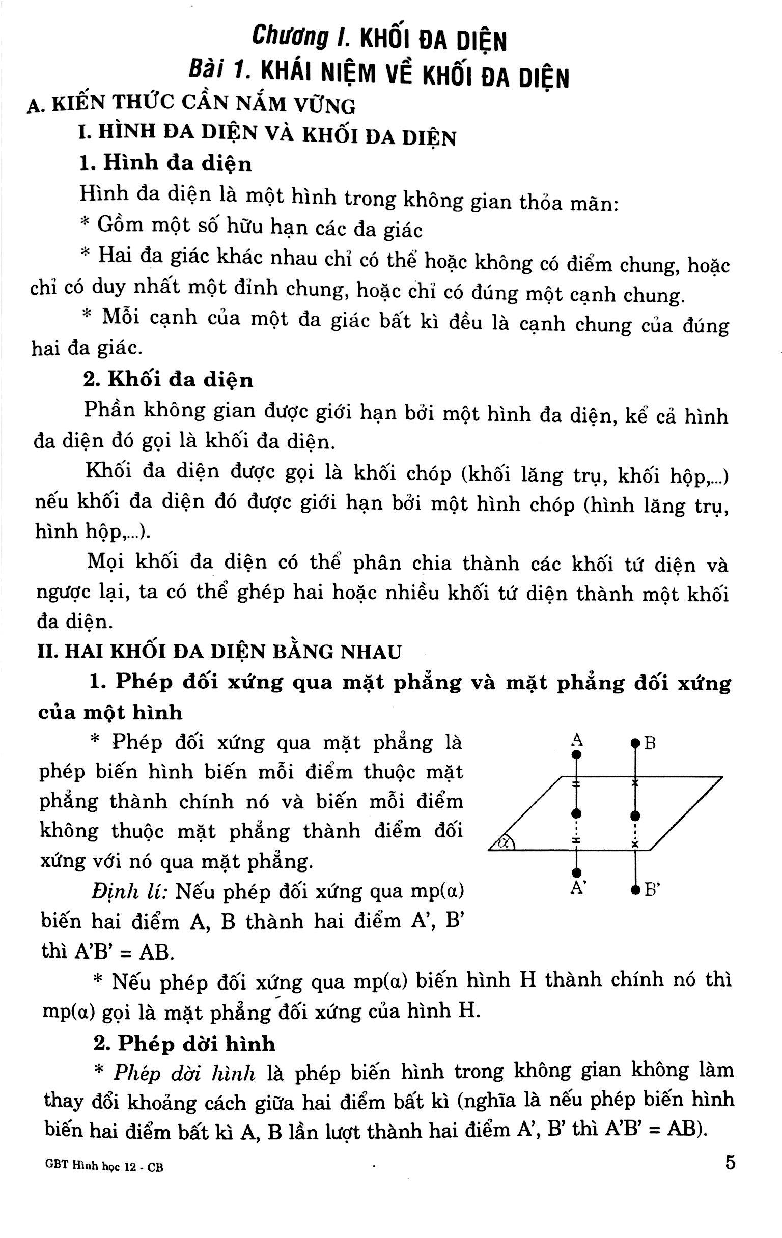 Giải Bài Tập Hình Học Lớp 12 (Cơ Bản)