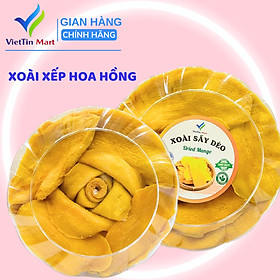 XOÀI SẤY DẺO XẾP HOA HỒNG VietTin Mart