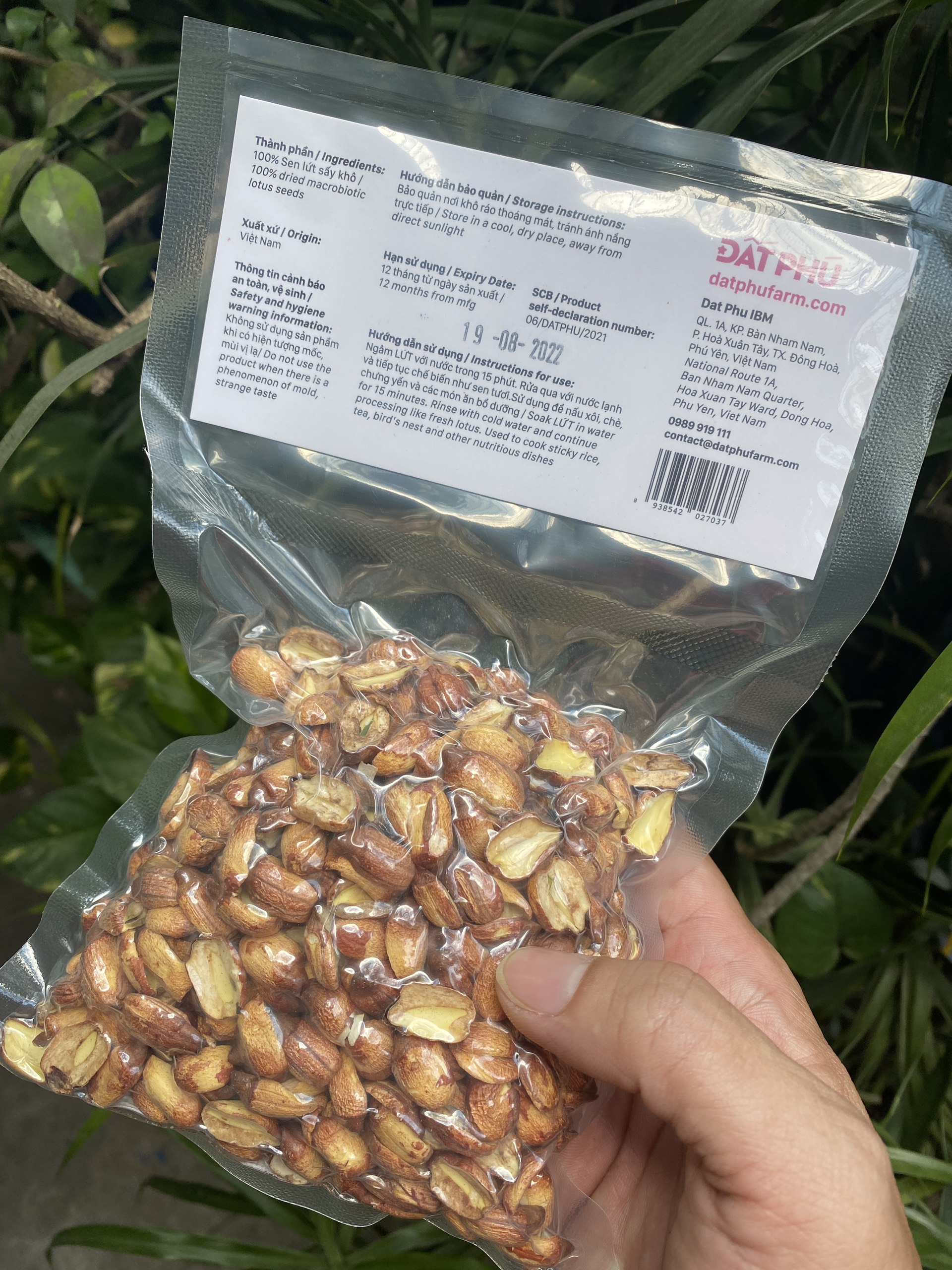 LỨT - Sen gò thực dưỡng Đất Phú Farm, 200gr