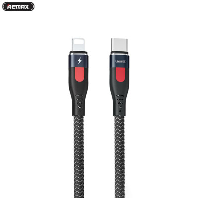 Cáp sạc siêu nhanh Type C to IP dùng cho Iphone, Ipad Remax RC-188i- Hàng nhập khẩu