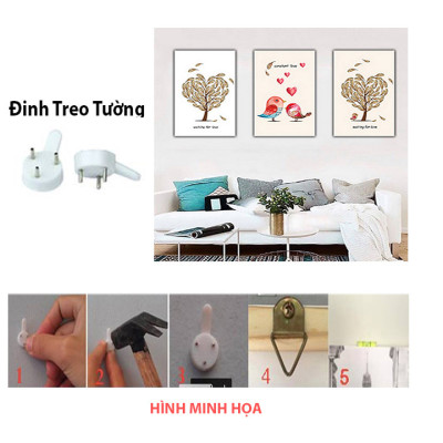 Tranh thư pháp chữ Tâm thư pháp Việt TPT-30x60-7