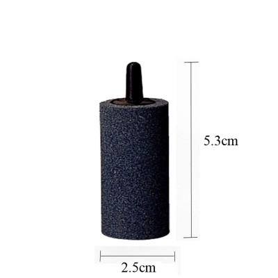 2 Mét dây sủi và 2 đá sủi oxy, quả sủi oxy dùng cho Máy sủi oxy, Máy sục khí - Tăng lượng khí oxy bể cá - Giúp cá lớn nhanh, phát triển mạnh ( Trắng - Đen)