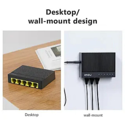 Thiết Bị Chia Mạng Imou SF105C, SF108C, SG105C, SG108C Switch 5 và 8 Cổng Tốc Độ Ethernet 100Mbps - TRANGIATELECOM Hàng chính hãƞg Hàng nhập khẩu