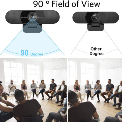 Combo thiết bị họp trực tuyến Emeet cho 6 đến 8 người - Emeet Luna và Emeet C960 - Hàng chính hãng