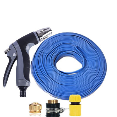 Bộ dây và vòi xịt rửa xe tưới cây tăng áp 7-10M(cút nhựa nối đồng nhựa) 206817