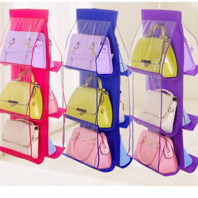 Túi Treo Bảo Vệ Túi Xách / Giỏ Xách 6 Ngăn Tiện Lợi kích thước 90*35cm (Màu giao ngẫu nhiên)