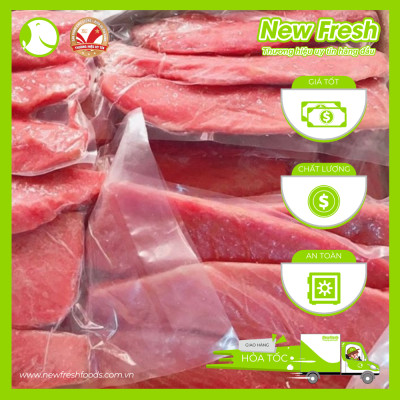 [GIAO NHANH HCM] Lườn Bụng Cá Ngừ Đại Dương Co Sushi - Túi 1Kg