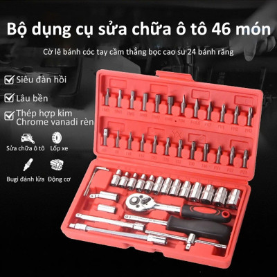 Khám Phá Bộ Dụng Cụ Đa Năng 46 Chi Tiết Cầm Tay Loại Tốt- Lựa Chọn Hoàn Hảo Cho  Việc Sửa Chữa Thuận Tiện