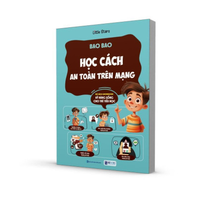 Sách - Bao Bao Học Cách An Toàn Trên Mạng - Growbooks - Kỹ Năng Sống Dành Cho Trẻ Tiểu Học - MCBooks