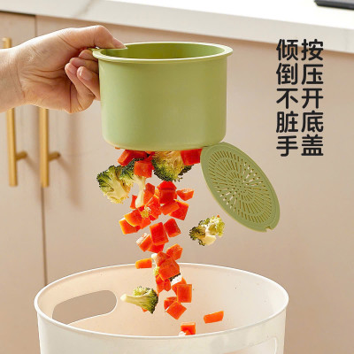  Rổ Thoát Nước Treo Bồn Rửa Thông Minh – Nhấn Mở Nắp Tự Động Xả Rác, Không Bẩn Tay - HÀNG CHÍNH HÃNG MINIIN