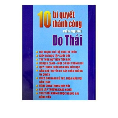 Sách - 10 Bí Quyết Thành Công Của Người Do Thái - Chính Thông