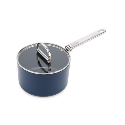 Quánh chống dính kèm nắp Ceramic Joseph Joseph Space 19cm/3qt - 010503, có thể gấp gọn tiện lợi, chống dính an toàn