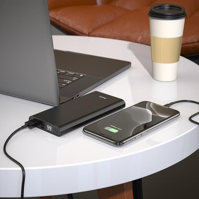 Pin sạc dự phòng Hoco J68 10000 mah Dành cho điện thoại iPhone iP Huawei Samsung Oppo Realme - Hàng chính hãng
