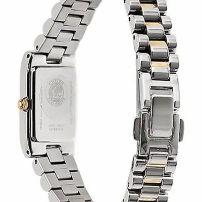 Đồng Hồ Nữ Citizen Đính Đá Swarovski Dây Thép Không Gỉ EW9816-51D - Mặt Xà Cừ