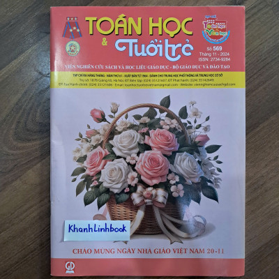 Sách - Toán học và tuổi trẻ tháng 11 năm 2024