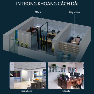 Cáp Máy In Đầu Mạ Vàng Unitek U205B Có 2 Chíp Khuếch Đại Tín Hiệu Dài 15m - Hàng Chính Hãng