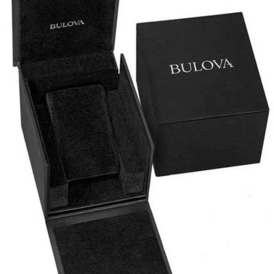 Đồng Hồ Nam Bulova Dây Thép Không Gỉ 96A118 - Mặt Trắng