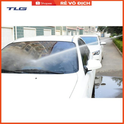 Bộ dây tăng áp 3 lần vòi xịt nước rửa xe, tưới cây loại 15m (cút nhựa nối nhựa đen 713-2) 206843