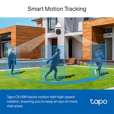 Camera ngoài trời TP-Link Tapo Outdoor Pan/Tilt Home Security Wifi 3K C510W - Hàng chính hãng