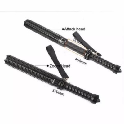 Đèn pin kéo dài 46.5 cm siêu sáng đèn pin tư vê tặng pin và củ sạc