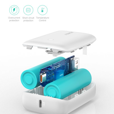 Pin sạc dự phòng Aukey PB-N83S 20W PD 10.000mAh, hàng chính hãng