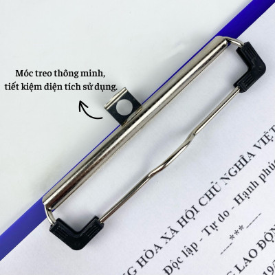 Bìa trình ký mica Enter G03-N 21.5x16.5cm A5 ngang