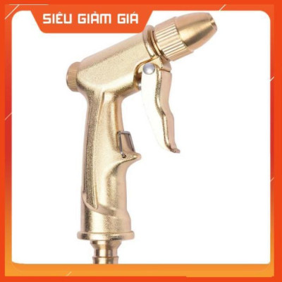 Bộ dây vòi xịt nước rửa xe, tưới cây . tăng áp 3 lần, loại 20m 206701-1 đầu đồng,cút đồng+ tặng đai