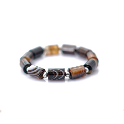 Vòng  Mã Não Mix Nam Nữ Do Anqlo Chế Tác, Nhiều Hình Thức Đẹp Từ 2A - 7A - 10 ly 4A