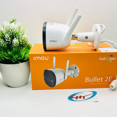 Camera IP Wifi Ngoài Trời Imou F22FP Bullet 2E Full HD 1080P CÓ MÀU BAN ĐÊM ,KÈM PHÍCH CẮM ÂM- Hàng Chính Hãng