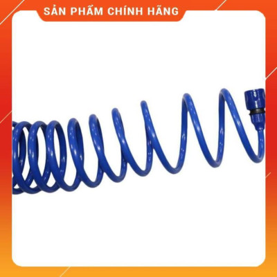 Bộ vòi xịt nước tưới cây đa năng 8 chế độ kèm dây tưới dạng lò xo co dãn 815814 loại 10m 