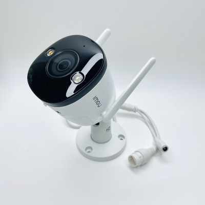 Camera IP Wifi Ngoài Trời Imou F22FP Bullet 2E Full HD 1080P CÓ MÀU BAN ĐÊM ,KÈM PHÍCH CẮM ÂM- Hàng Chính Hãng