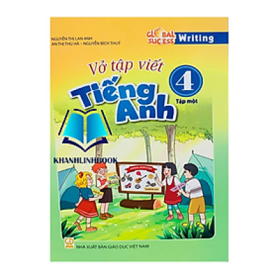 Sách - Vở tập viết tiếng anh 4 - tập 1