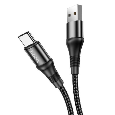 Cáp Sạc Nhanh 3A Hoco X50 Type-C Cho Samsung, Xiaomi, Oppo, Android,... Cáp Dây Dù Siêu Bền - Hàng Chính Hãng