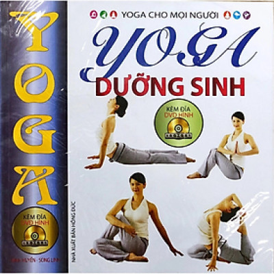 Sách - Yoga dưỡng sinh - Tặng kèm đĩa DVD hình - Nhiều tác giả - NXB Hồng Đức - Minh Lâm