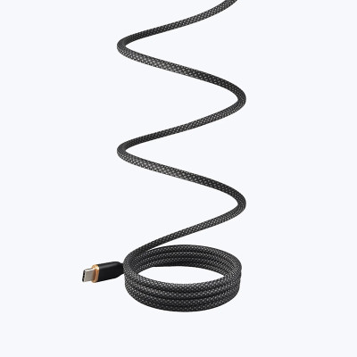 Dây Cáp Sạc MAZER InfiniteLINK COBRA Magnetic 240W Type C to C Thiết Kế Độc Đáo Với Nam Châm Tự Dính Giúp Gấp Gọn Dây Hàng Chính Hãng