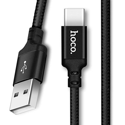 Cáp sạc nhanh 2A Hoco X14 dây tròn kết nối Type-C/Micro/iPhone dài 1M cho Smartphone ( 2 màu ) - Hàng chính hãng