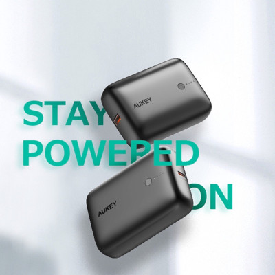Pin Sạc Dự Phòng Siêu Mỏng 10.000 mAh Aukey PB-N83S -Hàng Chính Hãng