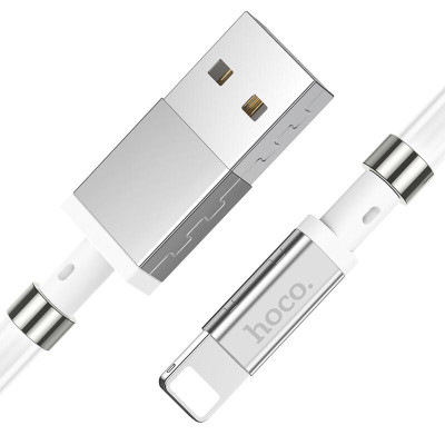 Cáp Sạc Nhanh dành cho điện thoại OLAPLE Hỗ Trợ Sạc Nhanh 2.4A, Dây Sạc Nam Châm Tự Hít Gọn Gàng Dài 100cm - Hàng nhập khẩu