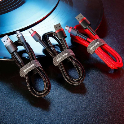 Cáp sạc nhanh Cafule Micro USB Quick Charge - Cáp sạc Baseus siêu bền -Hàng Chính Hãng