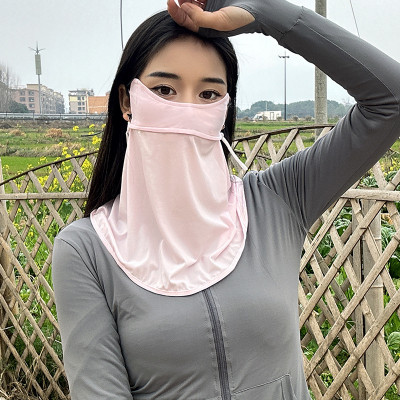Khẩu Trang Chống Nắng,Chống Tia UV Kèm Khăn Che Cổ,Vai,Gáy