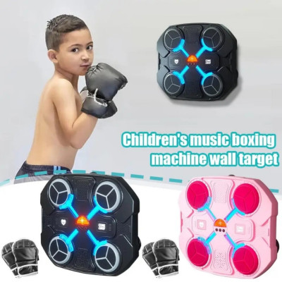 Máy Đấm Bốc Theo Nhạc, Máy Tập Boxing Giúp Bé Có Kết Nối Bluetooth, Đồ Chơi Tăng Thể Lực Cho Bé