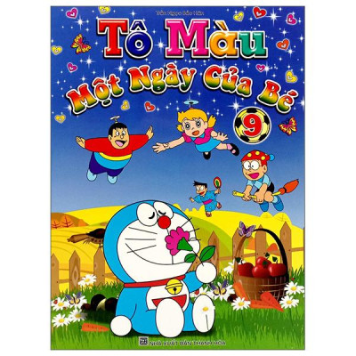Sách - Tô Màu - Một Ngày Của Bé - Tập 9 (Tái Bản)
