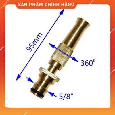 Vòi xịt nước tưới cây , vòi rửa xe đồng thau chất lượng cao nhập khẩu chính hãng 206587